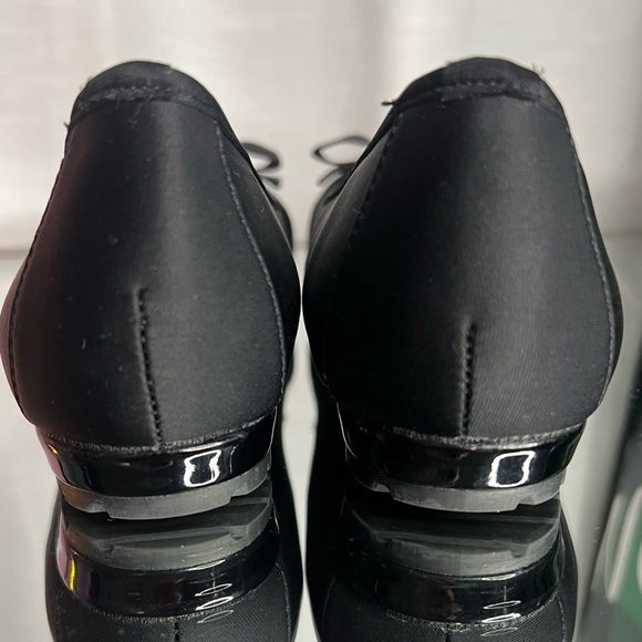 Women’s AK Anne Klein iFlex Gianna Shiny Black Ballet Flats Size 6M - Picture 6 of 8